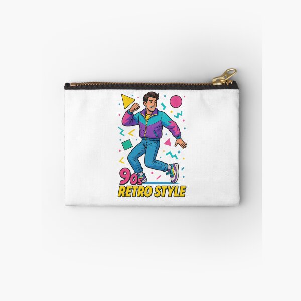 Item preview, 90s Retro Style Young Man Poster – Colorful Nostalgic Vibes designed and sold by Vectorfever.