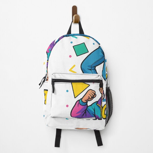 Item preview, 90s Retro Style Young Man Poster – Colorful Nostalgic Vibes designed and sold by Vectorfever.