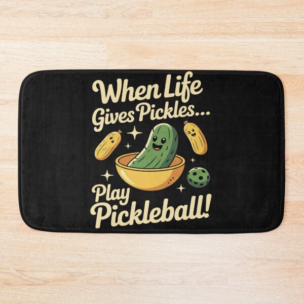 Item preview, When Life Gives Pickles Play Pickleball designed and sold by Vastingan.