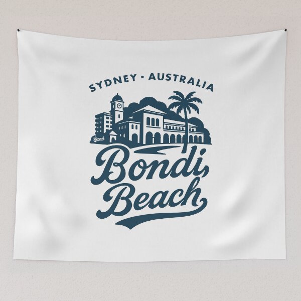Item preview, Bondi Beach Coastal Scene designed and sold by Boogosh.