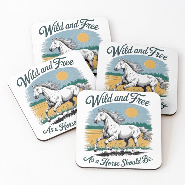 Item preview, Wild and Free Horse Lover Equestrian designed and sold by Vastingan.