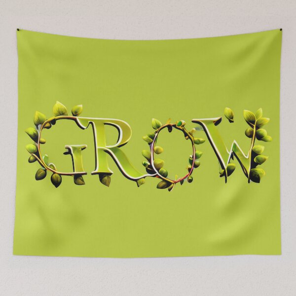 Item preview, Organic Botanical Lettering designed and sold by CTM ArtStudio.