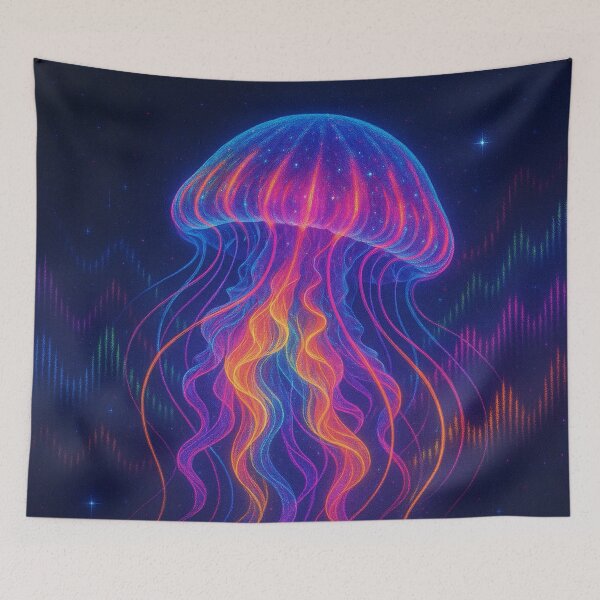 Item preview, Neon Jelly Fish designed and sold by Paul Morse.