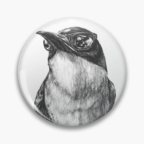 Item preview, The Great Azure-winged Magpie designed and sold by hichili-dori.