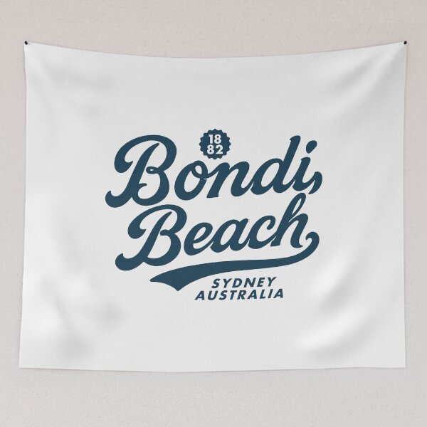 Item preview, Bondi Beach Sydney Lettering designed and sold by Boogosh.
