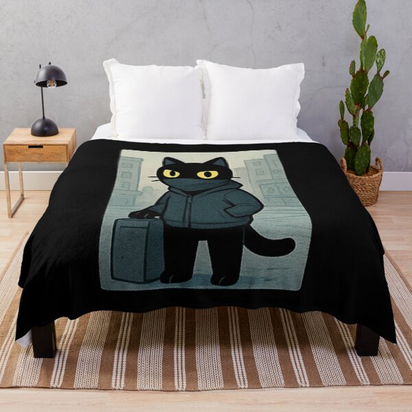 Item preview, #9 Black Cat designed and sold by okiiskandarart.