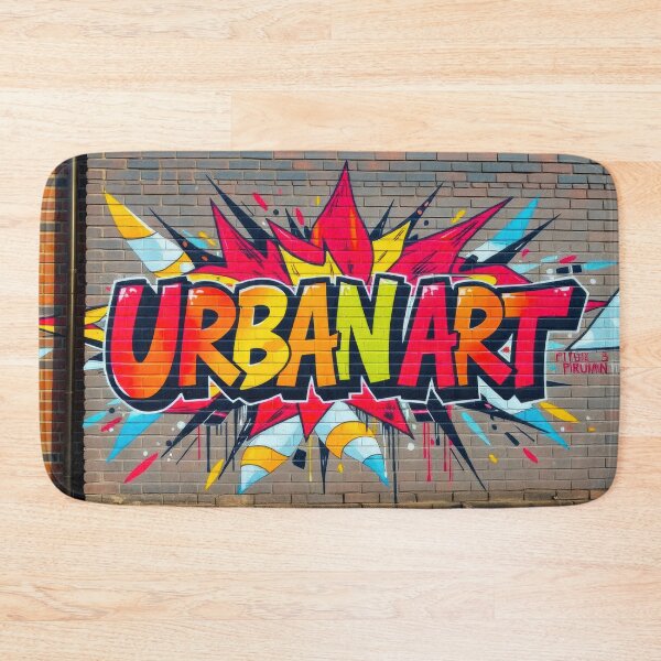 Item preview, Vibrant Street Art Expression designed and sold by CTM ArtStudio.