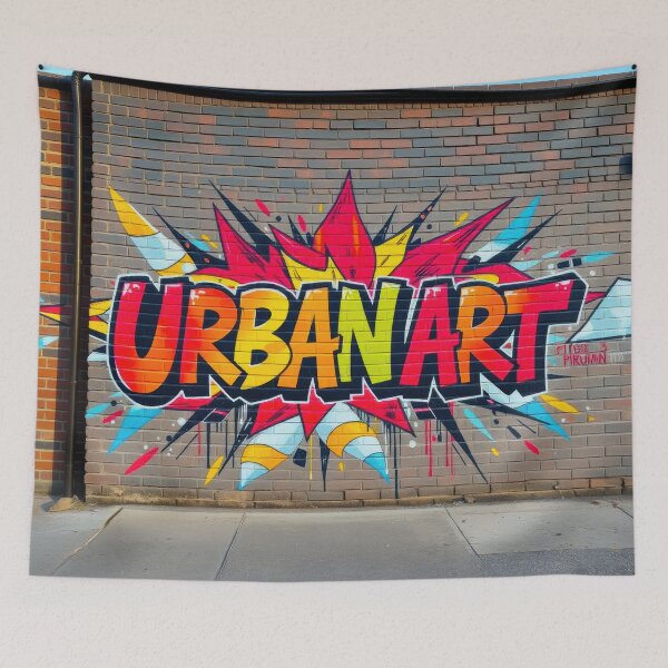 Item preview, Vibrant Street Art Expression designed and sold by CTM ArtStudio.
