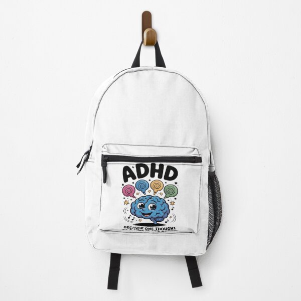 Item preview, ADHD Because One Thought at a Time Is Too Boring designed and sold by Ikwalima.