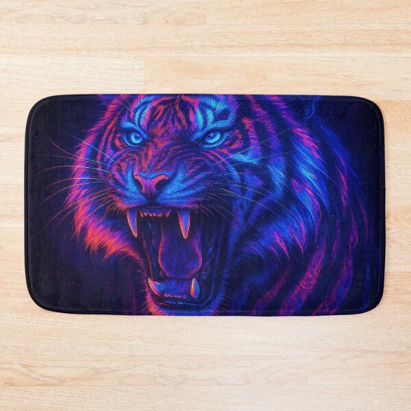 Item preview, Neon Roaring Tiger designed and sold by Paul Morse.