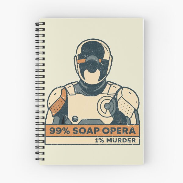 Item preview, The Murderbot Diaries - Martha Wells book designed and sold by BrianOMinard.