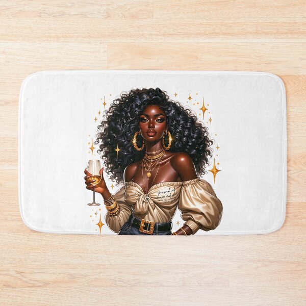 Item preview, Golden Queen – Afrocentric Digital Art designed and sold by Lulunza.