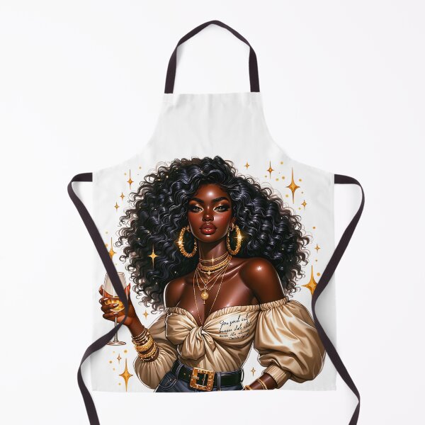 Item preview, Golden Queen – Afrocentric Digital Art designed and sold by Lulunza.