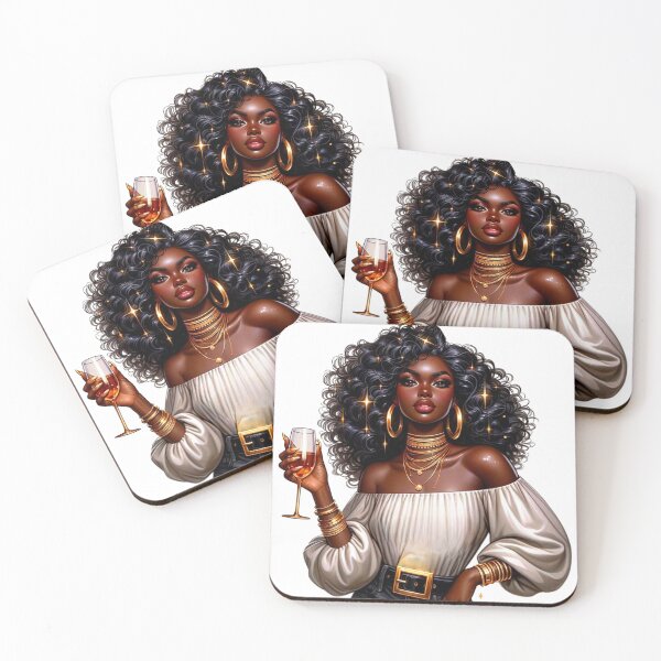 Item preview, Radiant Beauty – Black Woman Confidence designed and sold by Lulunza.