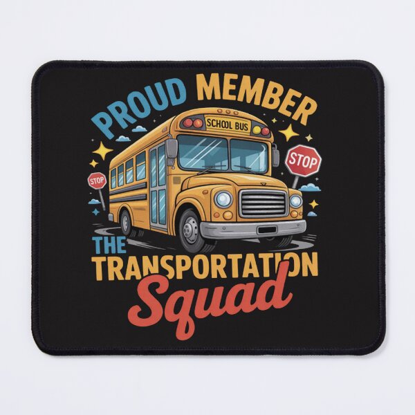 Item preview, Back To School Bus Proud Member Of The Transportation Squad designed and sold by Ikwalima.