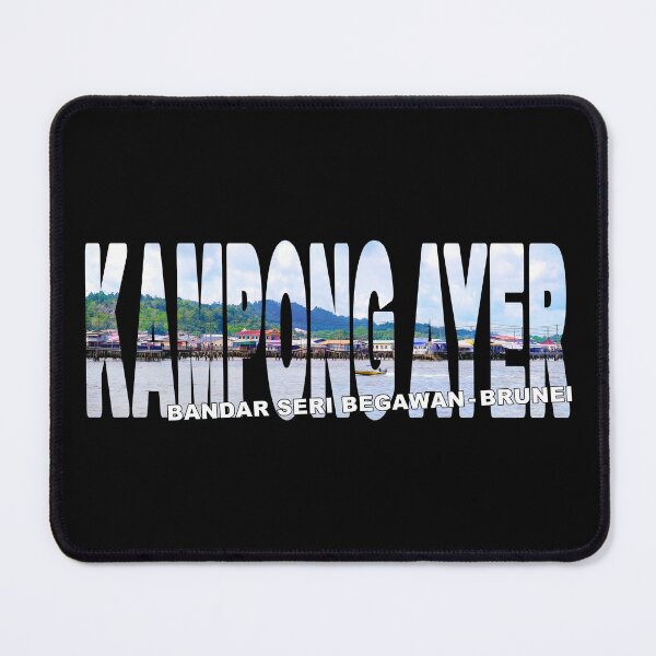 Item preview, KAMPONG AYER Bandar Seri Begawan Brunei - Island of Borneo designed and sold by Adam Gormley.