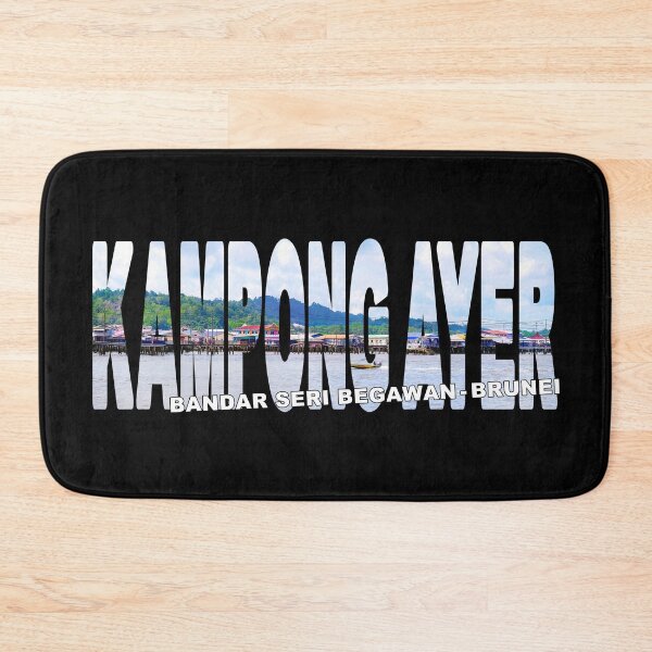 Item preview, KAMPONG AYER Bandar Seri Begawan Brunei - Island of Borneo designed and sold by Adam Gormley.