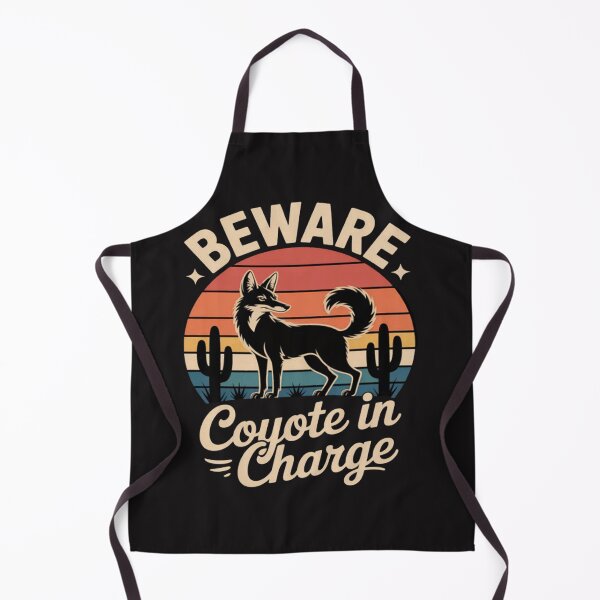 Item preview, Beware Coyote in charge Prairie Wolf Coyote designed and sold by Ikwalima.