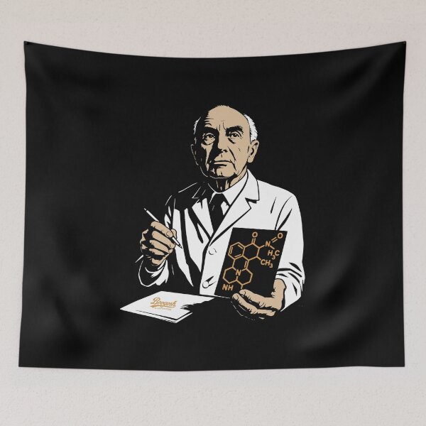 Item preview, Albert Hofmann and the LSD Formula designed and sold by Boogosh.