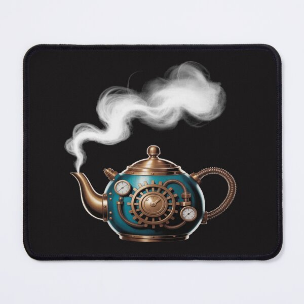 Item preview, Brass Steam Steampunk Kettle Futuristic designed and sold by Ikwalima.