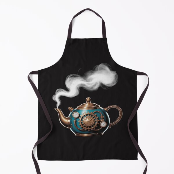 Item preview, Brass Steam Steampunk Kettle Futuristic designed and sold by Ikwalima.