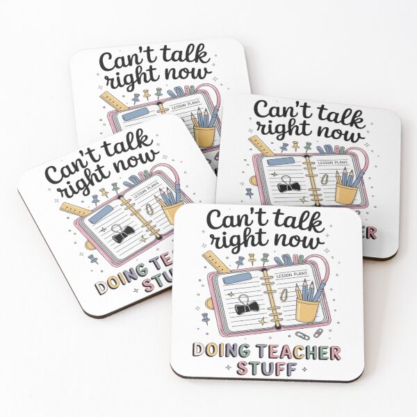 Item preview, Can't Talk Right Now Doing Teacher Stuff Funny Teachers designed and sold by Ikwalima.