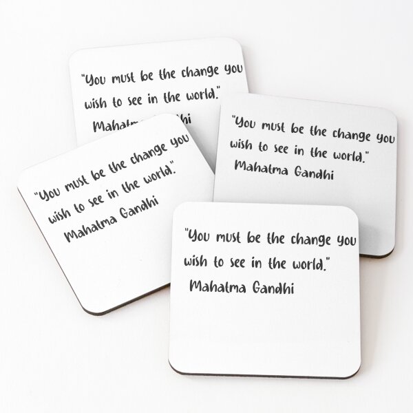 Item preview, Gandhi Quotes designed and sold by 4ever-Undaunted.