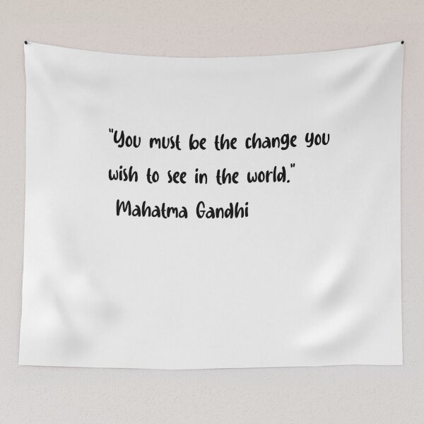 Item preview, Gandhi Quotes designed and sold by 4ever-Undaunted.