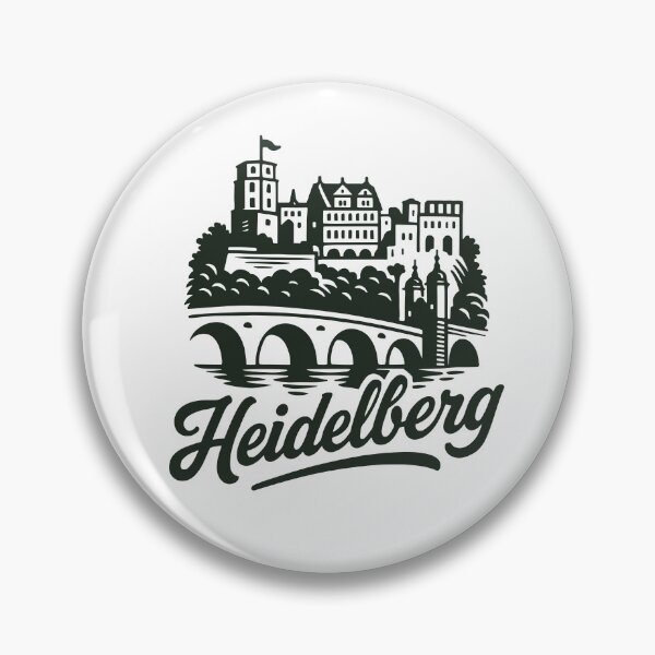 Item preview, Heidelberg Altstadt Logo Illustration designed and sold by Boogosh.