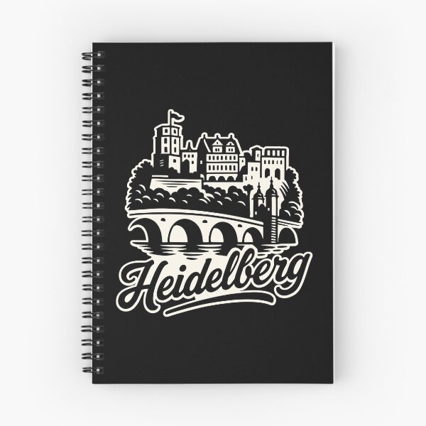 Item preview, Heidelberg T-Shirt Hand Drawn Design with Lettering designed and sold by Boogosh.