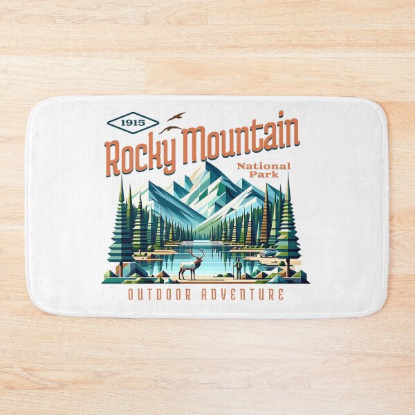 Item preview, Rocky Mountain National State Park Classic T-shirt Sticker designed and sold by ThinkNature!.