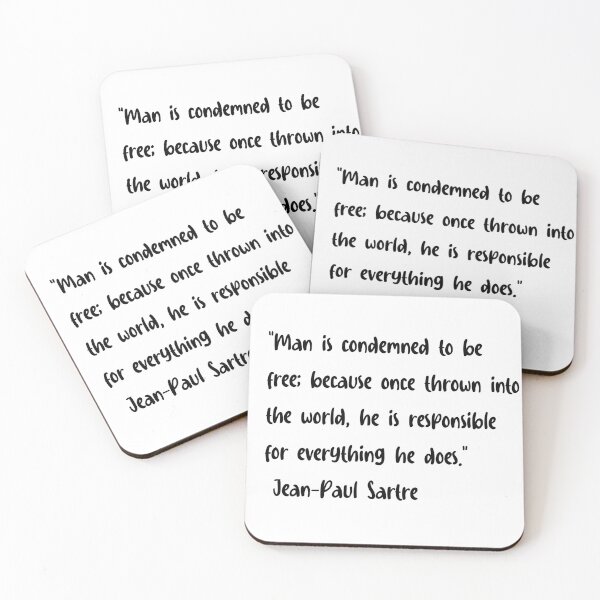 Item preview, Sartre Quotes designed and sold by 4ever-Undaunted.
