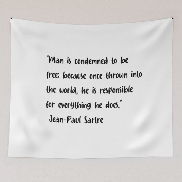 Item preview, Sartre Quotes designed and sold by 4ever-Undaunted.