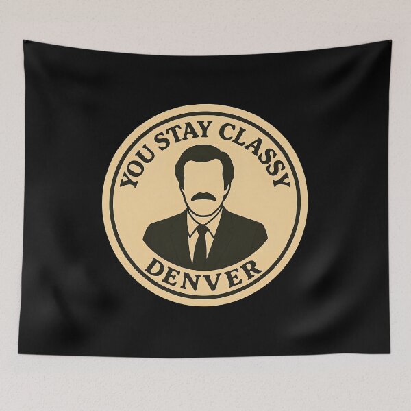 Item preview, Anchorman Inspired Retro USA Print: Denver designed and sold by PinUpPizzazz.