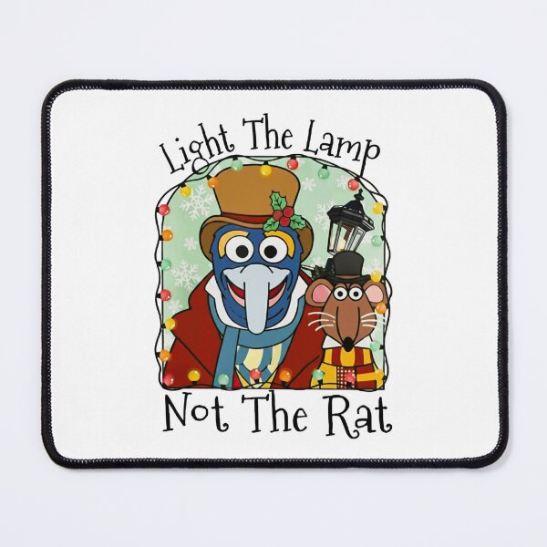 Item preview, Retro The Muppets Christmas Carol Gonzo Rizzo Light The Lamp Not The Rat designed and sold by JaquelinDach.
