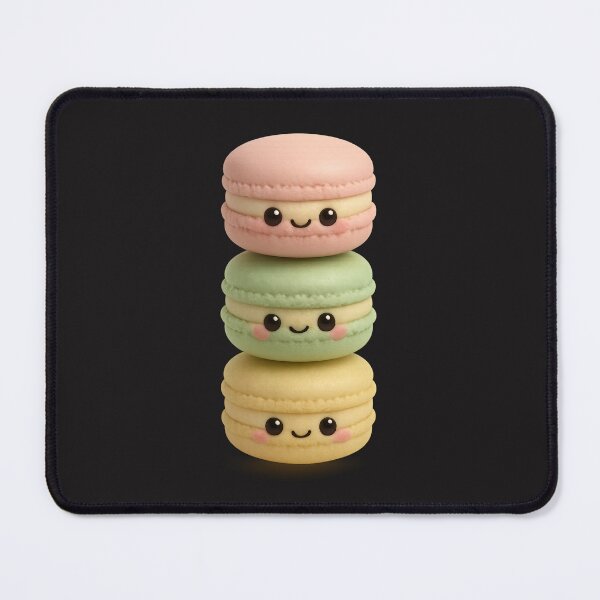Item preview, Cute Pastel Macaron Stack | Kawaii Fun Dessert Art designed and sold by Moons Studio.