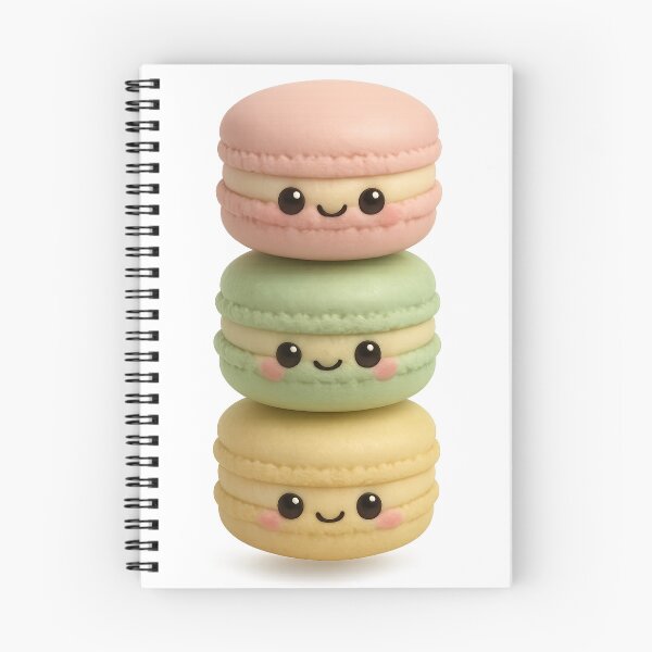 Item preview, Cute Pastel Macaron Stack | Kawaii Fun Dessert Art designed and sold by Moons Studio.