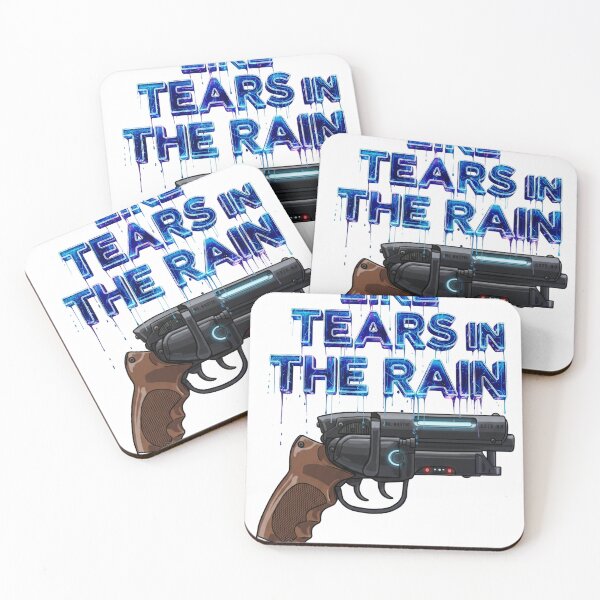 Item preview, Like Tears in the Rain / Bladerunner Quote designed and sold by Apocalyptik Designs .