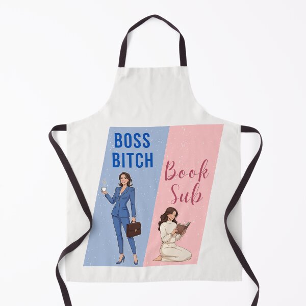 Item preview, Boss Bitch | Book Sub Split Aesthetic — Duality of a Book Lover designed and sold by Petal & Flame.