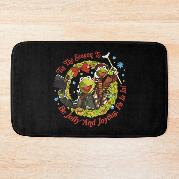 Item preview, Muppet Christmas Carol Kermit The Frog And Tiny Tim Tis The Season To Be Jolly and Joyous designed and sold by JaquelinDach.