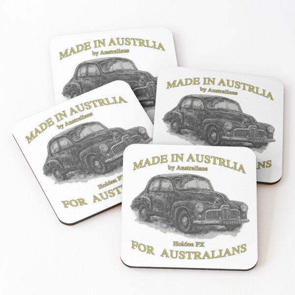 Item preview, Made in Australia by Australians for Australians – Holden FX Classic Car Heritage Art designed and sold by Michael van der Hoorn.
