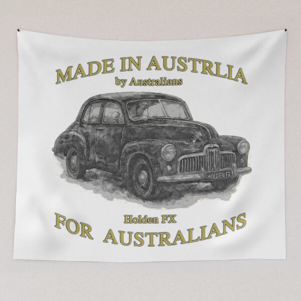 Item preview, Made in Australia by Australians for Australians – Holden FX Classic Car Heritage Art designed and sold by Michael van der Hoorn.