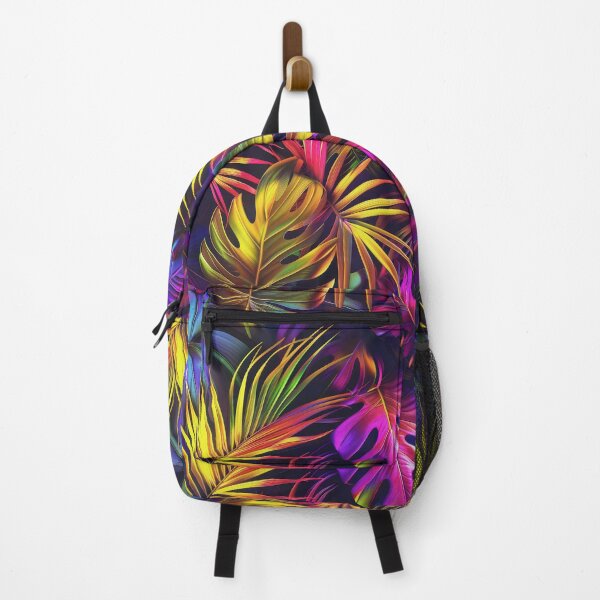 Item preview, Neon-Hues Vibrantly Colorful Tropic Island Palm Leaves designed and sold by DEC02.