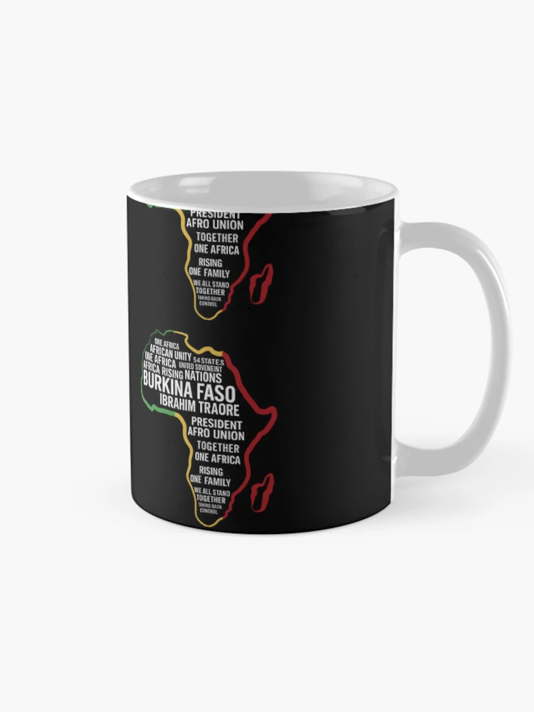 Thumbnail 3 of 6, Coffee Mug, Africa Rising Unity designed and sold by InPrintedWord.