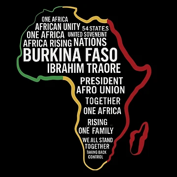 Artwork thumbnail, Africa Rising Unity by InPrintedWord