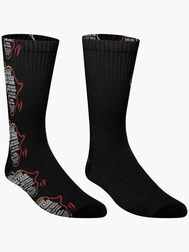Thumbnail 3 of 5, Socks, Africa Rising Unity designed and sold by InPrintedWord.