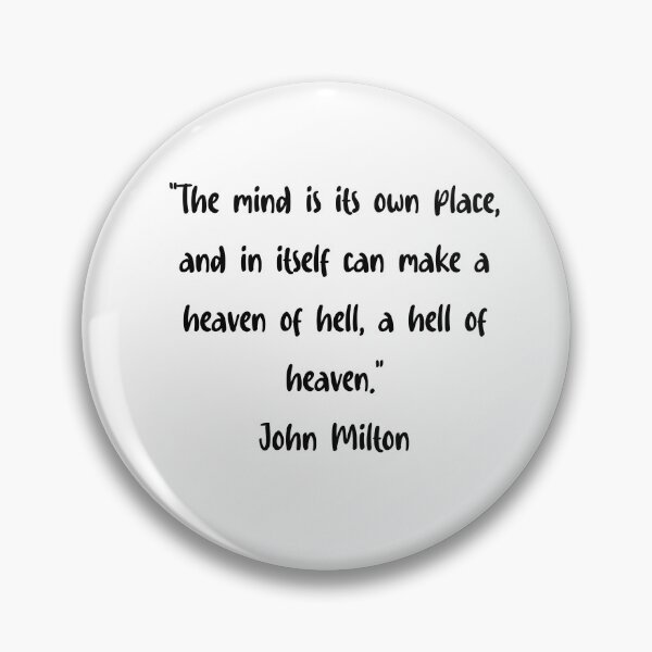 Item preview, John Milton Quotes designed and sold by 4ever-Undaunted.