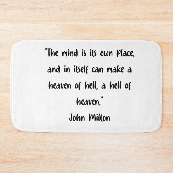 Item preview, John Milton Quotes designed and sold by 4ever-Undaunted.