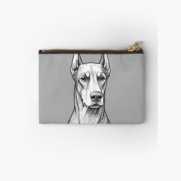 Item preview, Doberman Pinscher Line Drawing designed and sold by Krystals-Art.