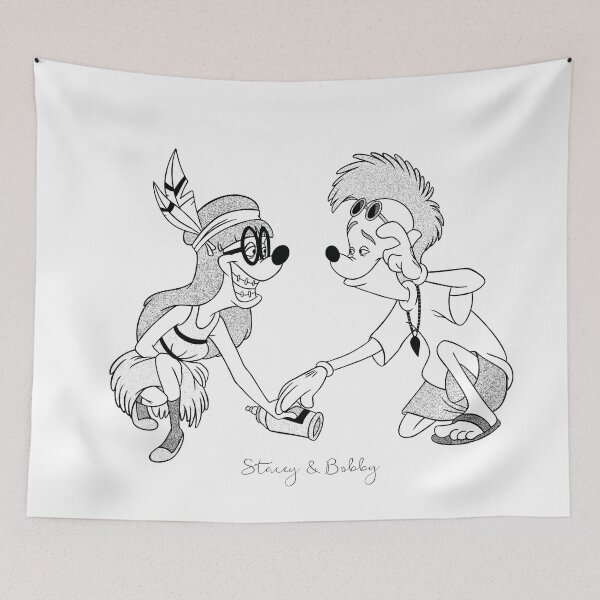 Item preview, Copie de Bobby & Stacey - First Crush – Retro Love Print - Calligraphy designed and sold by Atropa Parcae.